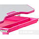 Комплект парта та стілець-трансформери FunDesk Sole Pink-s, фото 6