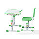 Комплект парта і стілець-трансформери FunDesk Sole II Green, фото 3