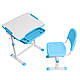Зростаюча дитяча парта зі стільчиком Cubby Sorpresa Blue, фото 8