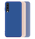 Чохол Silicone Case Full для Samsung Galaxy A01 A01 A015 синій (самсунг а01), фото 2