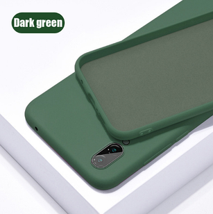 Чохол Silicon Casе Full для Samsung Galaxy A21 A215 зелений (самсунг галаксі а21)