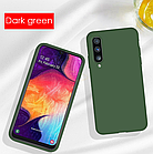 Чохол Silicone Case FULL для Samsung Galaxy A30s (A307) зелений (самсунг галаксі а30с), фото 2