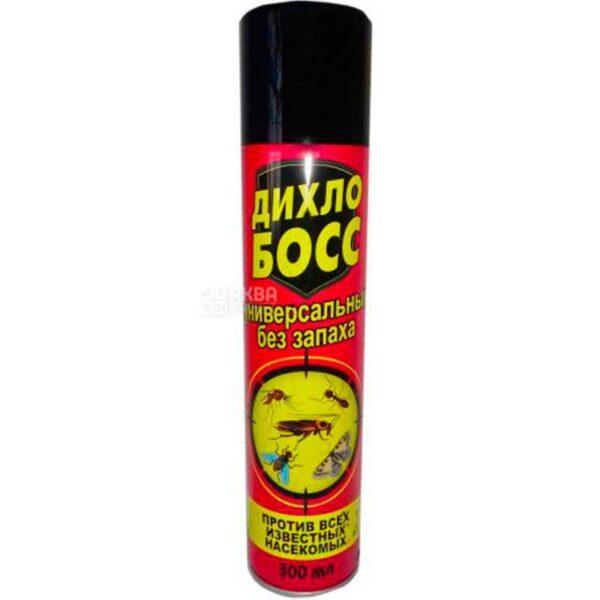 Дихло Бос Універсальний засіб від всіх комах, без запаху 300 мл,, фото 1