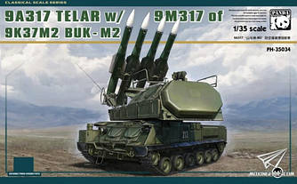 9A317 TELAR w/9M317 of 9K37M2 BUK-M2 1/35 Panda Hobby 35034