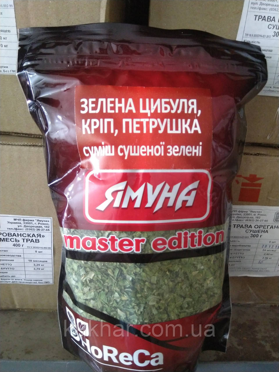Суміш трав "Зелена цибуля, кріп, петрушка" 300г