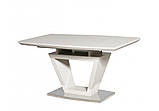 Розсувний стіл Seattle DT-9801 Mokko моко сатин 140/180, фото 3