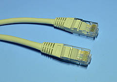 Шнур UTP patchcord мідний шт.RJ45 - шт.RJ45 0,5м KPO2781-0,5