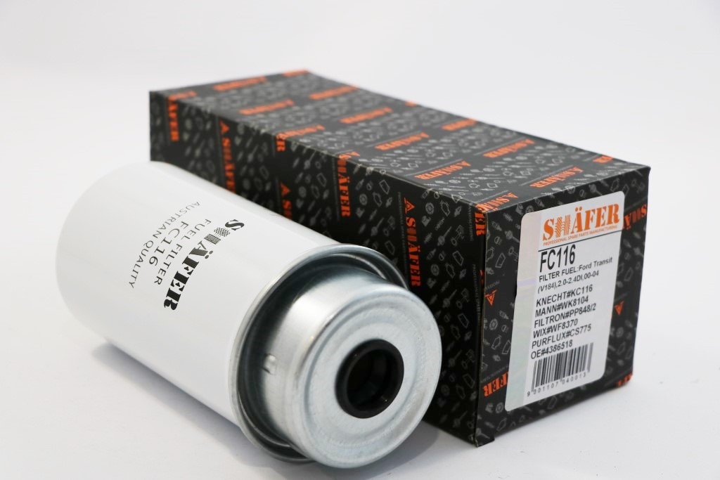 Фільтр паливний SHAFER FC116 (SCT ST375) Ford Transit (V184), 2.0 D-2.4 D, 00-04