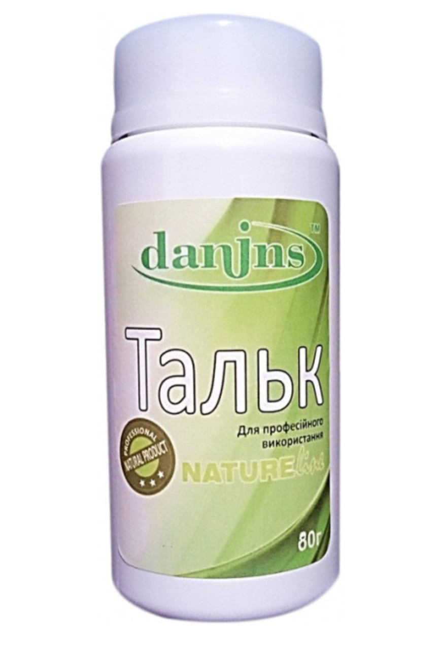 Тальк до та після депіляції danins 80г
