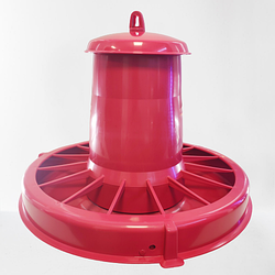 Бункерная кормушка для домашней птицы 5 л.