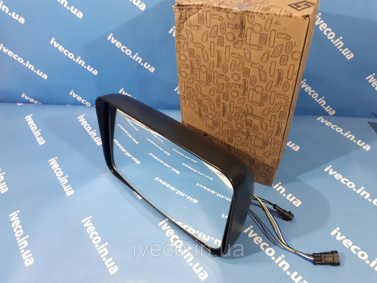 Дзеркало з підігрівом мотором Iveco Eurotech Eurocargo Eutotrakker Stralis 98472979 98473007 2997159 98409216, фото 1