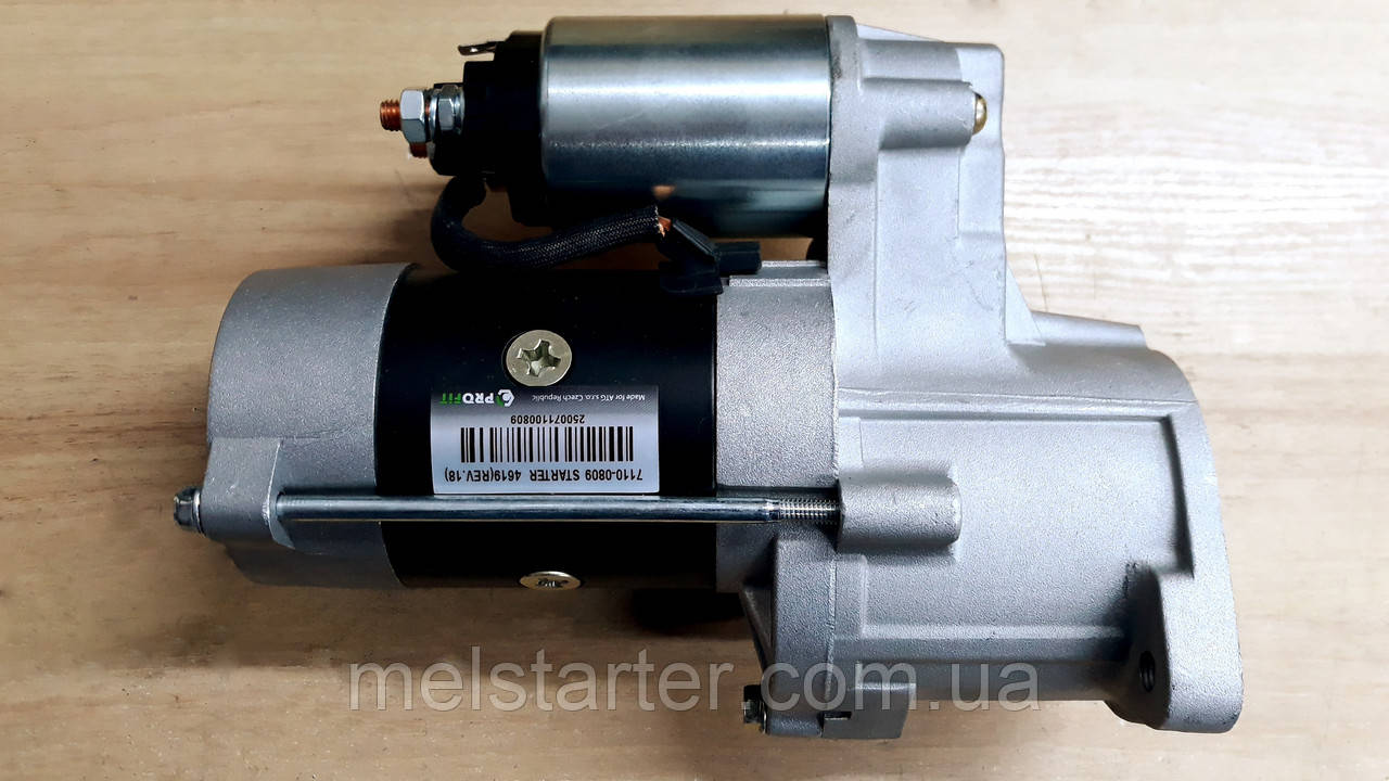 Стартер 7110-0809 (Mitsubishi, HYUNDAI, MITSUBISHI, PROTON) 12В, 2Квт, 10Z
