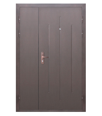 Вхідні двері GARDA Стройгост 7-1 Металл/Металл Медний Антик (1200 x2050)