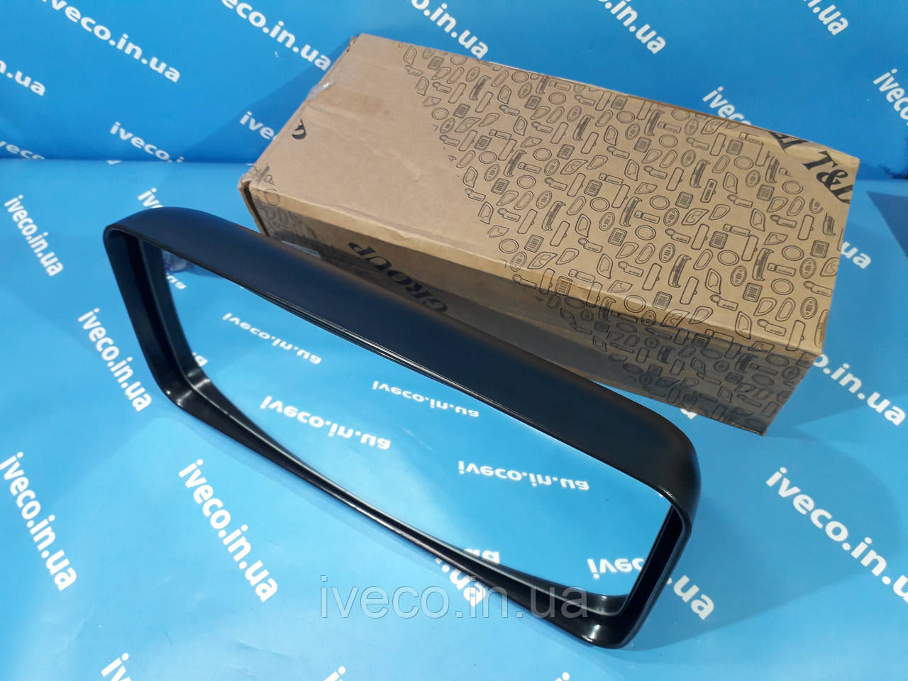 Дзеркало праве велике Iveco Eurotech Eurostar Eurotrakker Stralis Trakker Івеко 98472983 98473011 ZL01-59-012