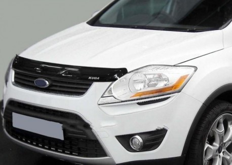 Дефлектор капоту, мухобойка Ford Kuga 2008-2012 (HIC)