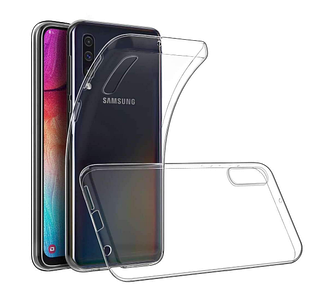 Чохол силіконовий для Samsung Galaxy A70 A705 ультратонкий прозорий (самсунг галаксі а70)