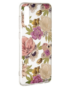 Чохол Gelius Flowers Shine Rose для Samsung Galaxy A70 A705 (самсунг галаксі а70)