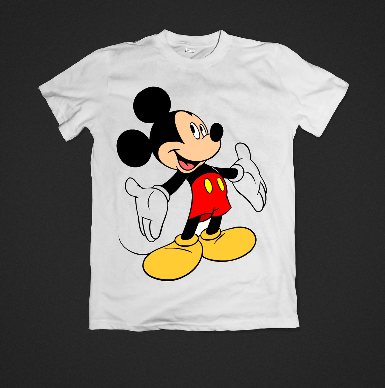 Футболка жіноча з красивим модним принтом Mickey Mouse