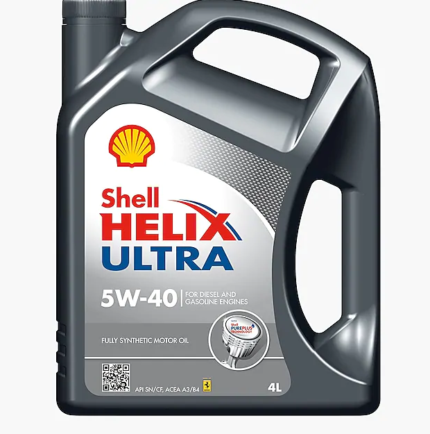 Синтетична олива SHELL HELIX ULTRA 5w-40 5 л. Є підбір фільтрів