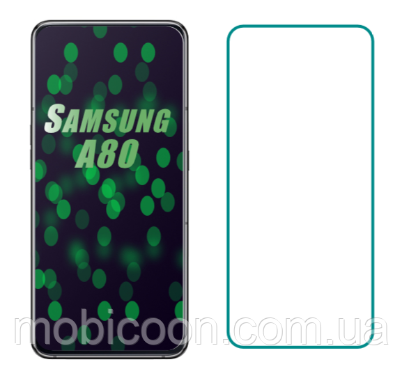 Захисне скло для Samsung Galaxy A80 A805 прозоре 2.5D 9H (самсунг галаксі а80)