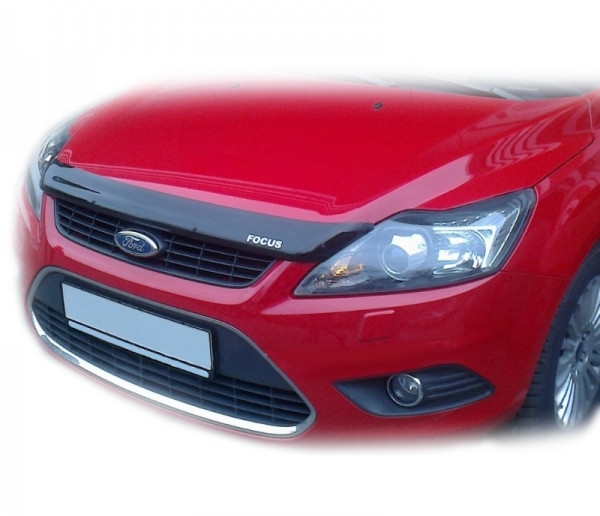 Мухобойка, дефлектор капота Ford Focus 2 2008-2010 (EGR)