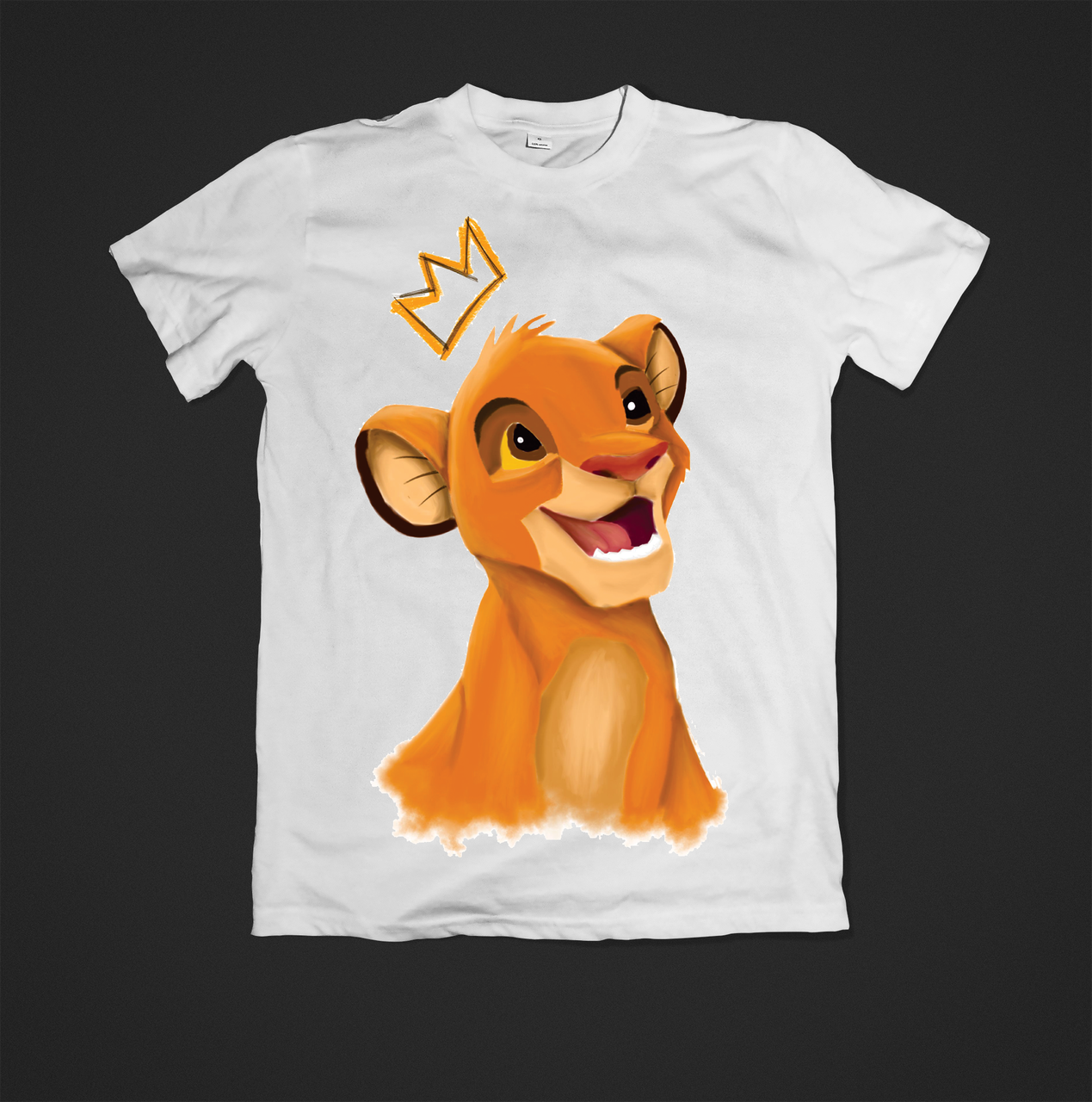 Футболка жіноча з гарним принтом Lion King
