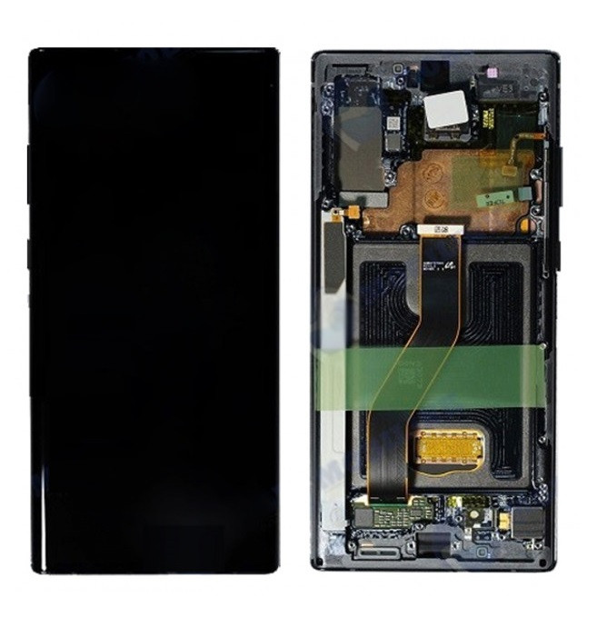 Дисплей для Samsung N975 | Galaxy Note 10 Plus | GH82-20838A з сенсором в рамці (Чорний) Оригінал