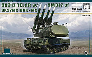 ЗРК "Бук-М2" з ракетами 9М317. Збірна модель. 1/35 PANDA HOBBY PH35034