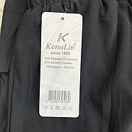 Бриджі жіночі бамбук+микромасло 3/4 Kenalin, розмір M-L, чорні, 704-6, фото 5