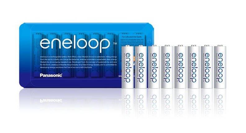 Аккумулятор Panasonic Eneloop BK-3MCCE/8LE, AA/(HR6), 1900 mAh, LSD Ni-MH, Sliding Pack 8шт, фото 4