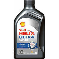 Синтетичне масло SHELL HELIX DIESEL ULTRA 5w-40 1л. Є підбір фільтрів