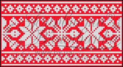 Пошитий клатч для вишивання (Ukrainian boho) КЕ002лРнн01_023_001 Барвиста Вишиванка