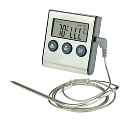 Термометр з зондом і таймером кухонний -50 +250 ºС