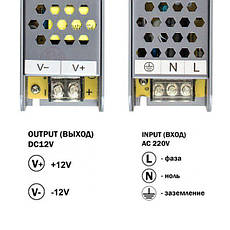 Блок живлення BIOM Professional DC12 300W BPX-12-300 25А, фото 5