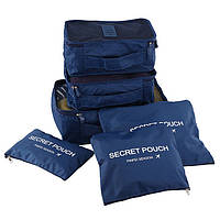 Набор дорожных органайзеров Secret Pouch (Темно синий)! Покупай