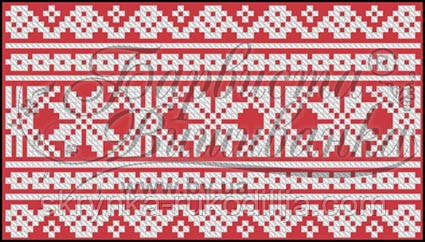 Пошитий клатч для вишивання (Ukrainian boho) КЕ006лРнн01_023_001 Барвиста Вишиванка