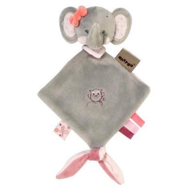 Розвиваюча іграшка Nattou Doodoo слоник Адель (424141), фото 1