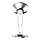Магнітний тримач телефону в авто Baseus Hollow Magnetic Car Mount Vertical Type Silver (SULK-01), фото 4