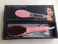 Электрическая расческа выпрямитель для волос Fast Hair Straightener HQT-906 с LCD дисплеем! Покупай