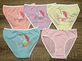 Трусики для дівчаток "Єдиноріг". 6-8 років