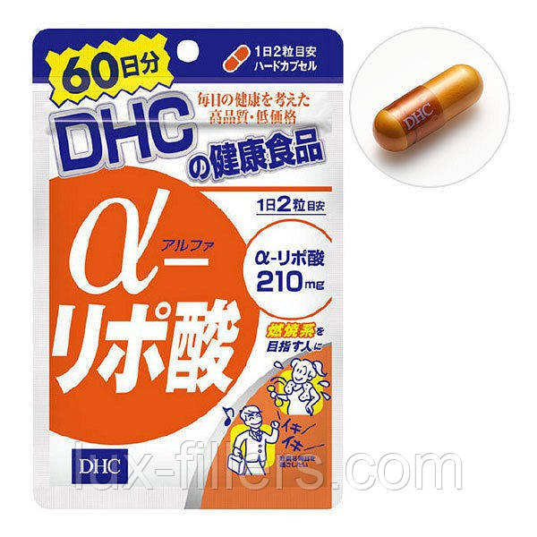 Альфа-ліпоєва кислота DHC Alpha Lipoic Acid 60 днів