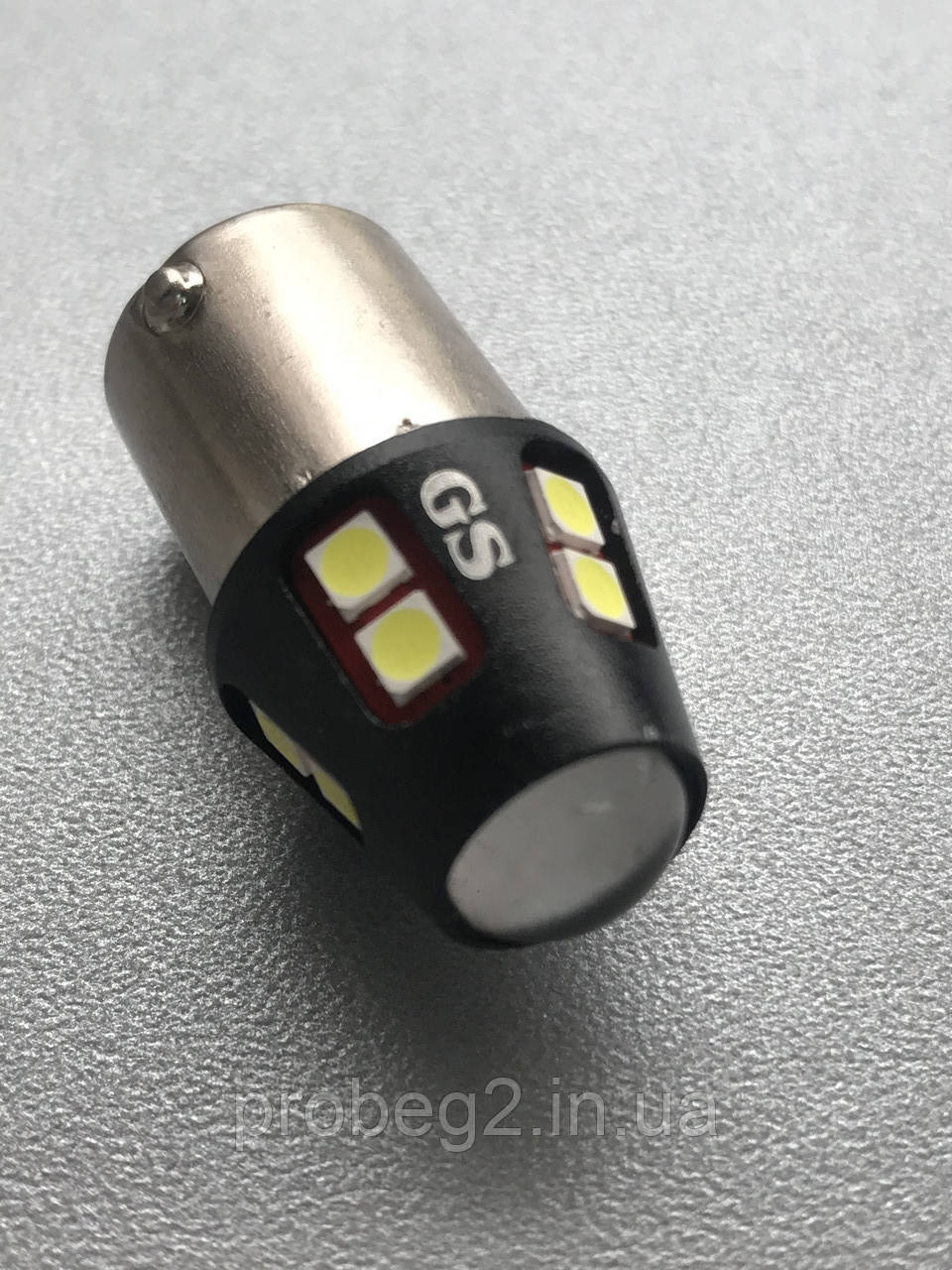 Світлодіодна лампа заднього ходу лінза +12 smd 12-24v canbus 1 шт.
