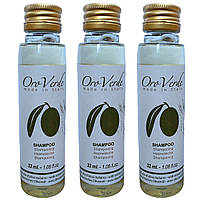 Одноразовий шампунь ORO VERDE на основі оливкової олії (флакон 32мл)