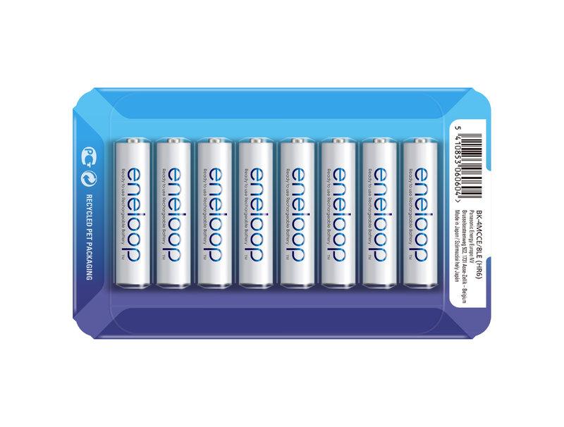 Акумулятор Panasonic Eneloop BK-4MCCE/8LE, AAA/(HR03), 750mAh, LSD Ni-MH, Sliding Pack 8шт