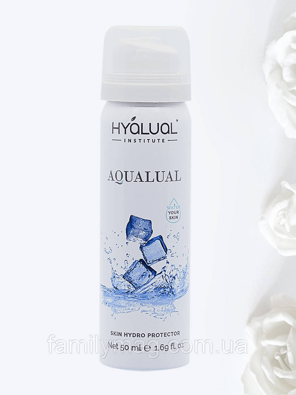 Гідропротектор із талою водою та гіалуроновою кислотою Aqualual professional Hyalual 50 мл