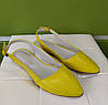 STTOPA Розміри 41-44. Босоніжки великих розмірів із натуральної шкіри. 165-4144 Жовті, фото 2