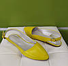 STTOPA Розміри 41-44. Босоніжки великих розмірів із натуральної шкіри. 165-4144 Жовті, фото 7