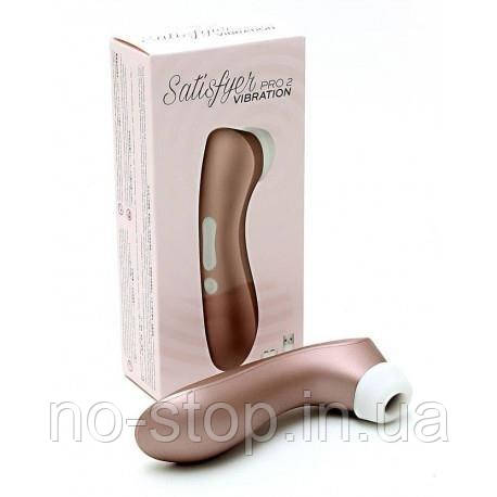 Вакуумний стимулятор - Satisfyer Pro Vibration 2, фото 1