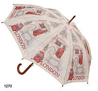 Зонт - трость женский Лондон в стиле ретро