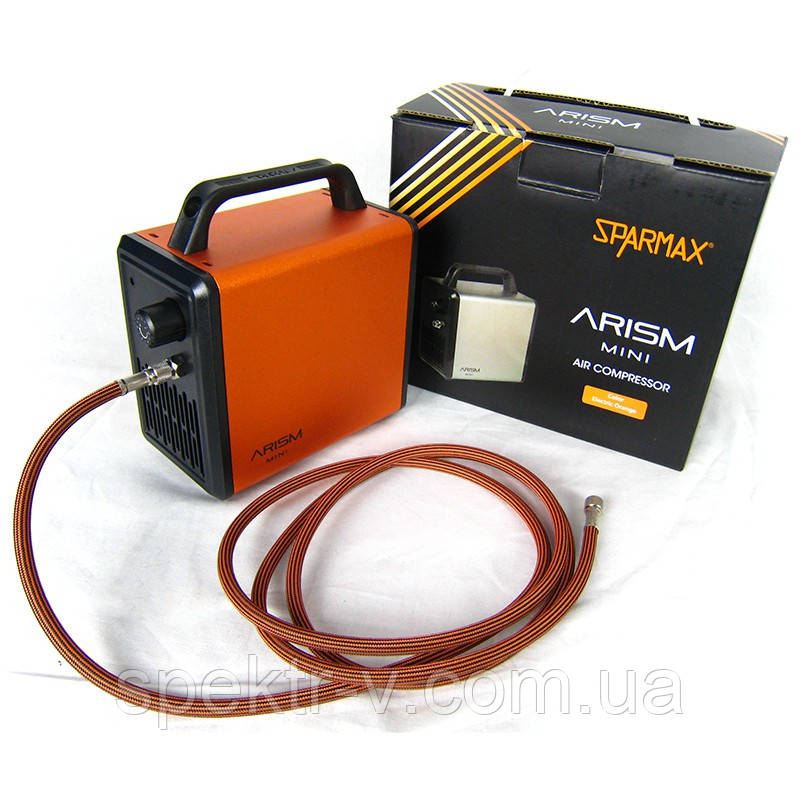 Компресор для аерографа Sparmax ARISM MINI Cosmic Orange 161017